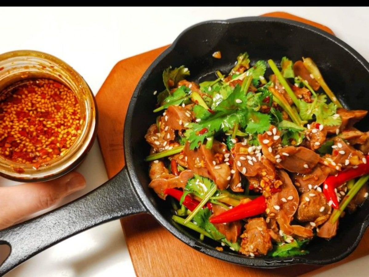 麻辣涼拌雞腎（懶人簡易版）食譜｜材料做法、烹飪時間分享 | Cook1Cook 煮一煮