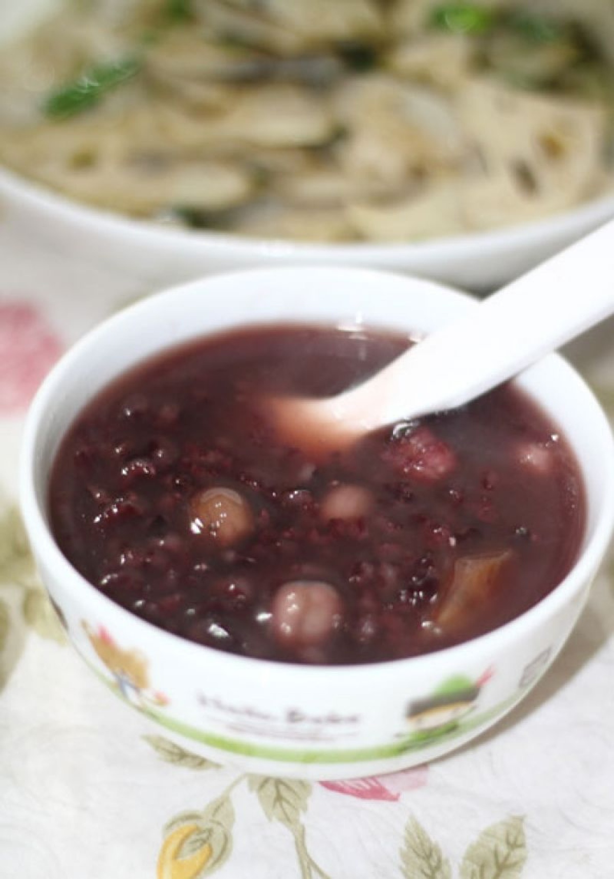 Purple Rice Congi Purple Rice and Sweet Potato Congee Recipe | Ingredients, Steps & Cook ...