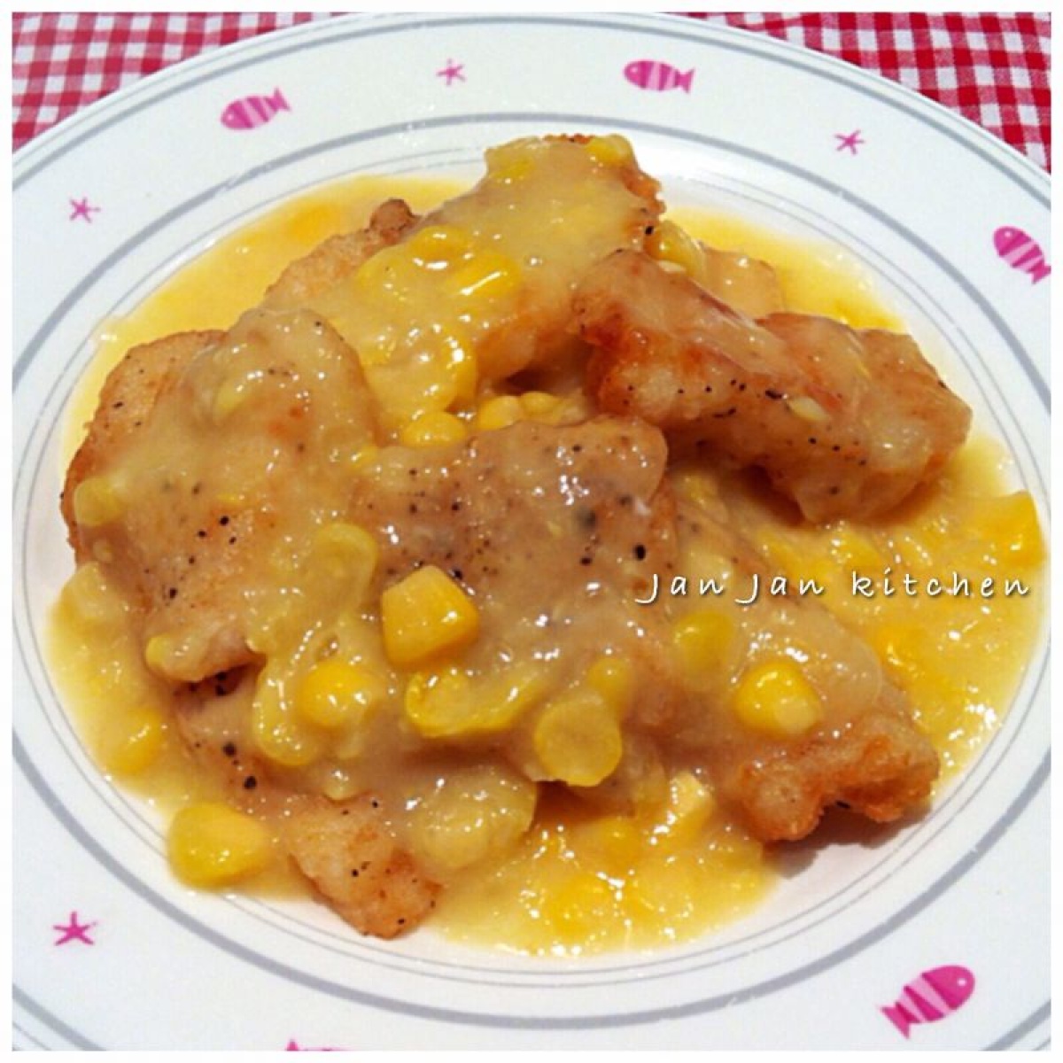 Creamed Corn Fish Fillets Recipe | Ingredients, Steps & Cook Time ...