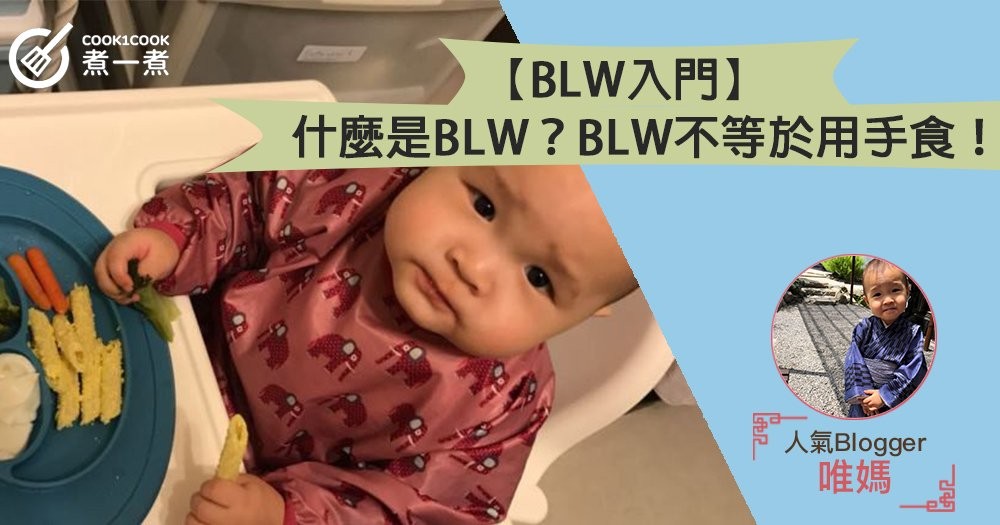 【BLW入門】什麼是BLW？BLW不等於用手食！