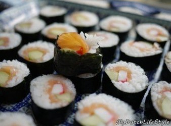 鮭魚壽司捲