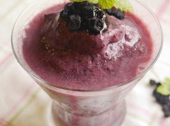 野櫻莓豆漿冰沙