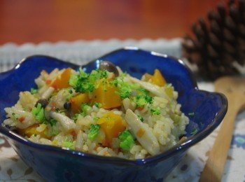 日式味噌南瓜炊飯