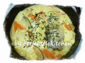 牛乳豆腐三文魚頭鍋
