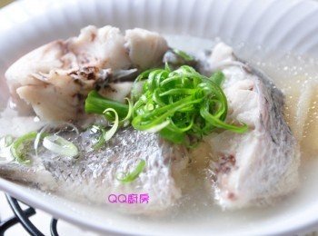 薑片鱸魚湯