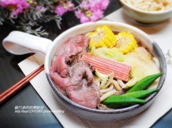 牛肉壽喜燒 