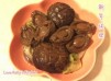 [賀年菜式] 鮑汁炆天白菇青島鮑生菜