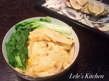 【下班後10分鐘快速上菜】玉米濃湯蓋飯