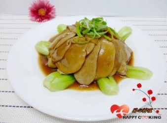 低卡料理~醬滷杏鮑菇(素鮑魚)