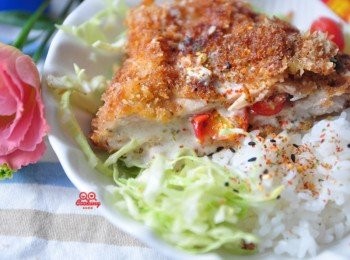 風味香料起司豬排