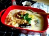 三文魚頭豆漿湯