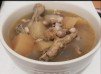 木瓜眉豆花生雞腳湯