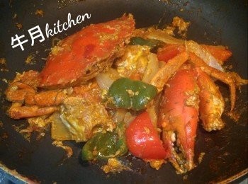 泰式咖哩炒蟹
