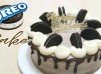 Oreo 朱古力蛋糕。生日蛋糕