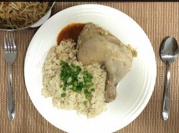 电饭煲海南鸡饭