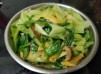 蠔油螺片冬菇炒生菜