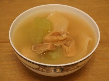 白肉蜜瓜螺頭煲雞湯(簡易版爵士湯)