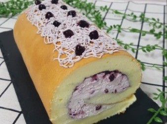 藍莓卷蛋糕