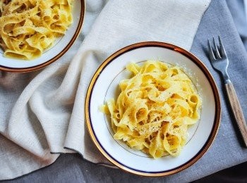 意大利白醬闊麵 Fettucine Alfredo