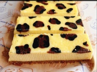 豹紋芝士蛋糕條