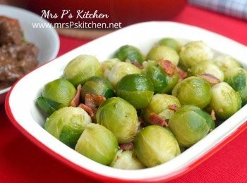 【聖誕食譜】 煙肉炒抱子甘藍 Brussel Sprouts