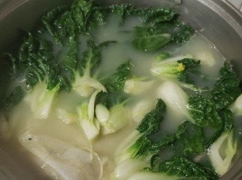 魚湯 + 汋白菜膽