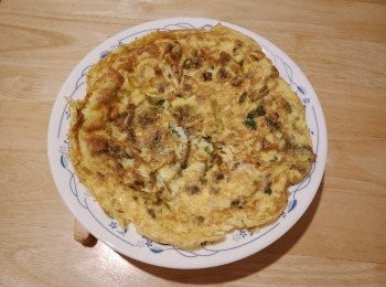 芫茜鮮蠔煎蛋餅，Oyster Omelette