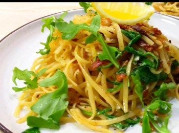 意式經典《蒜油扁意粉Linguine Aglio e Olio》特製昇華版