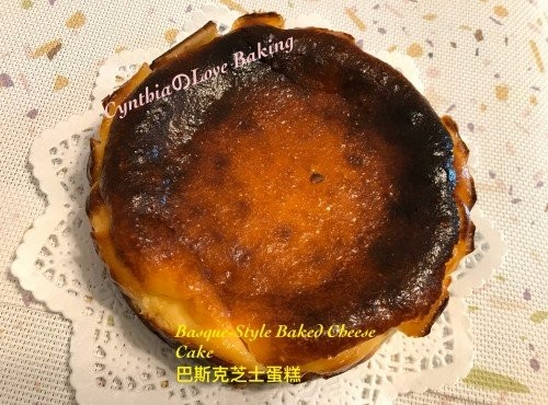 Basque-Style Baked Cheese Cake （巴斯克芝士蛋糕）