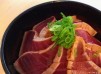 醤油口味漬鮪魚丼