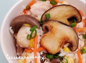 懶人飯🍚松本茸雞肉粟米飯