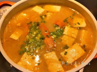 味噌鮮蝦豆腐湯