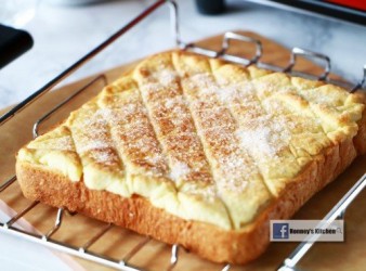 (影片) 簡易日式菠蘿奶酥吐司 Melon Bread Toast