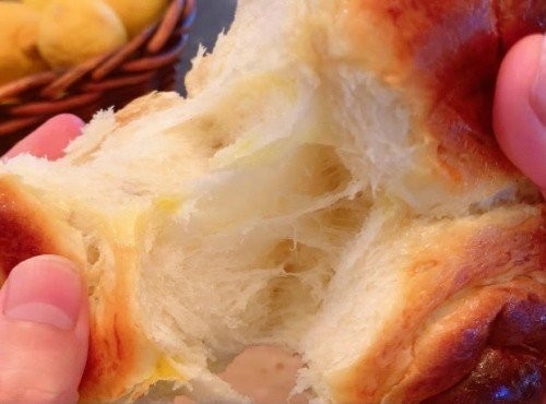 日式中种面包 SUPER SOFT Hokkaido MILk Bread 松软拉丝 放几天都不干