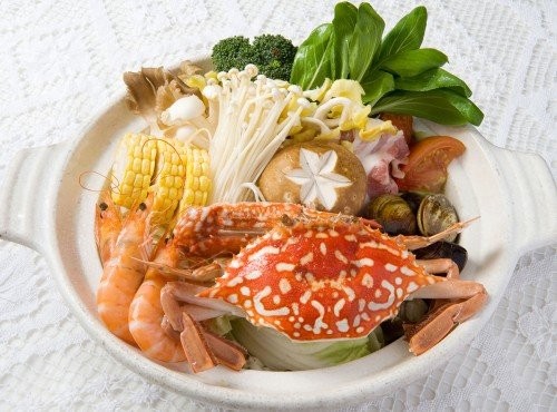絲瓜蛤蜊螃蟹鍋
