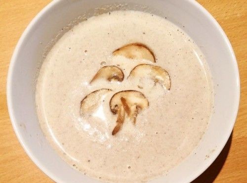 生酮奶油蘑菇湯