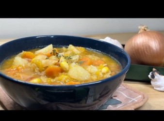 黃金蔬菜湯 (可素食)