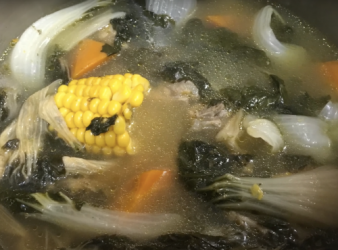 金銀菜豬骨湯