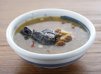 淮山蓮子松茸烏雞湯Silky Fowl Soup with Common Yam Rhizome, Lotus Seed and Matsutake Mushr