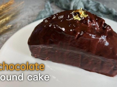 簡易版｜巧克力牛油蛋糕 / 巧克力磅蛋糕 chocolate  Pound Cake