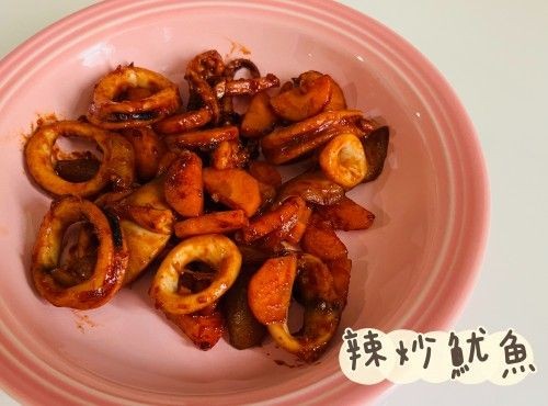 (韓國菜)辣炒魷魚Ojingeo-bokkeum