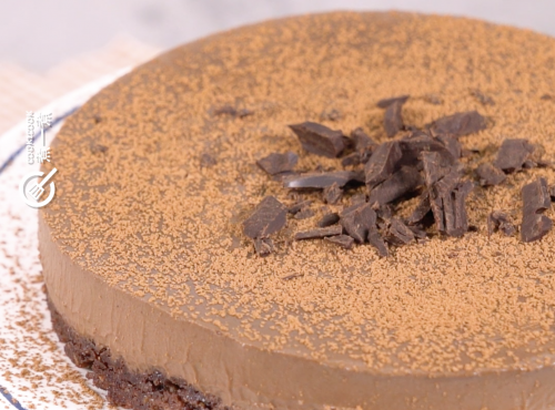 【生酮甜品】生酮朱古力慕絲蛋糕 Keto Chocolate Mousse Cake