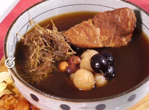 【保健湯水】桂圓紅棗寧心湯 Dried Longan Pulp and Red Date Soupp