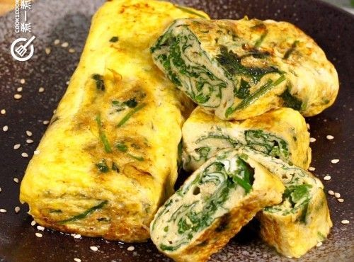 【芫荽控至愛】芫荽玉子燒 Coriander  Tamagoyaki