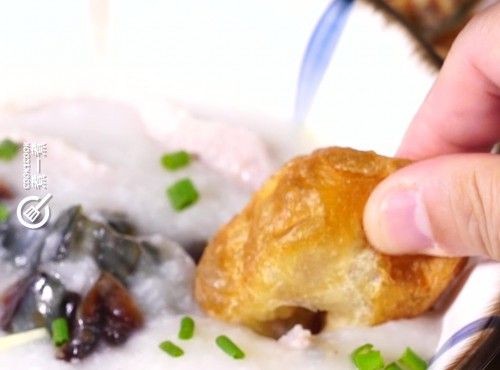 【下火粥品】皮蛋瘦肉粥  Congee with preserved egg and lean pork