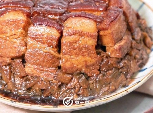 【祖傳秘方】梅菜扣肉 Braised Pork with Mui Choi (Preserved Vegetable)