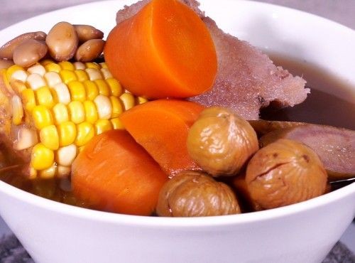 【健脾祛濕】粉葛牛蒡赤小豆扁豆湯 Kudzu, Greater Burdock, Rice Bean and White Hyacinth Bean Soup