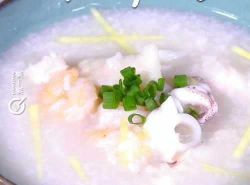 【鮮甜綿滑】海鮮粥 Seafood congee