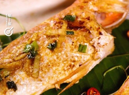 【包唔甩皮】煎封紅衫魚 Pan-fried Golden threadfin bream