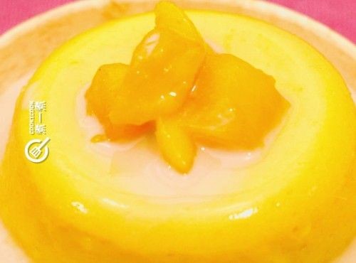【夏天甜品】芒果布甸 Easy Mango Pudding #簡易甜品